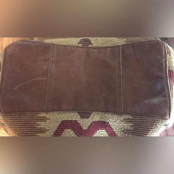 Isabella Fiore Native American Tribal Rural Rustic Chenille Geometric Weekender - Picture 11 of 11